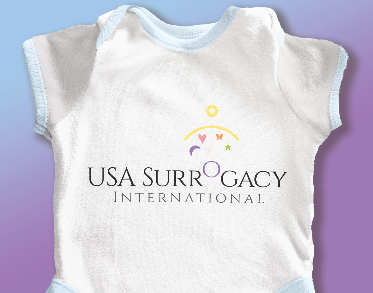 logo design and brand development for USA Surrogacy